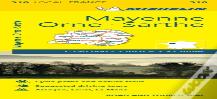 Mayenne, Orne, Sarthe France Local Map 310
