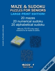 Capa do artigo Maze & Sudoku Puzzles For Seniors (Large Print Edition!)