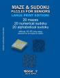 Maze & Sudoku Puzzles For Seniors (Large Print Edition!) - Preview