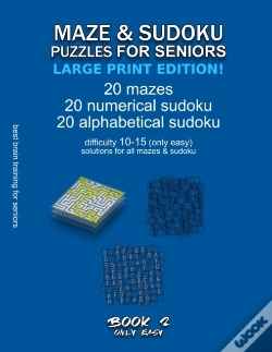 Capa do artigo Maze & Sudoku Puzzles For Seniors (Large Print Edition!)