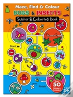 Capa do artigo Maze Find And Colour Book - Bugs & Insects