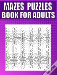 Mazes Puzzles Book For Adults