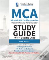 Mca Modern Desktop Administrator Study Guide With Online Labs