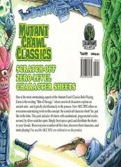 Mcc Rpg 0-Level Scratch Off Character Sheets