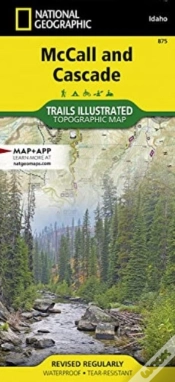 Capa do artigo Mccall, Salmon River Mountains Map