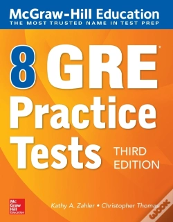 Capa do artigo Mcgraw-Hill Education 8 Gre Practice Tests, Third Edition