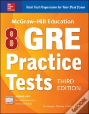 Capa do artigo Mcgraw-Hill Education 8 Gre Practice Tests, Third Edition