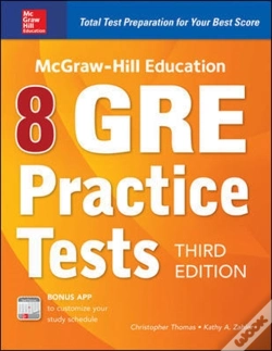 Capa do artigo Mcgraw-Hill Education 8 Gre Practice Tests, Third Edition