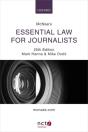 Mcnae'S Essential Law For Journalists - Preview