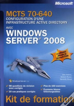Capa do artigo Mcts 70-640 ; Configuration D'Une Infrastructure Active Directory Avec Windows Server 2008