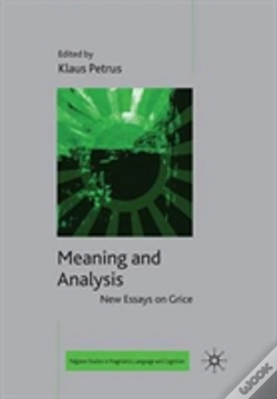 Capa do artigo Meaning And Analysis: New Essays On Grice