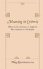 Meaning And Criteria - Preview
