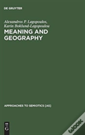 Capa do artigo Meaning And Geography