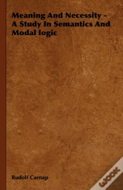 Capa do artigo Meaning And Necessity - A Study In Semantics And Modal Logic