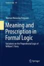 Meaning And Proscription In Formal Logic - Preview