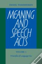Capa do artigo Meaning And Speech Acts 2 Volume Set