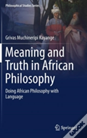 Meaning And Truth In African Philosophy