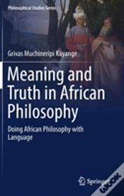 Capa do artigo Meaning And Truth In African Philosophy
