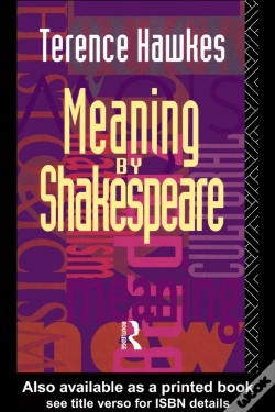 Capa do artigo Meaning By Shakespeare