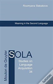 Meaning In The Second Language