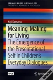 Capa do artigo Meaning-Making For Living