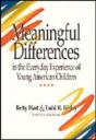 Meaningful Differences In The Everyday Experience Of Young American Children - Preview