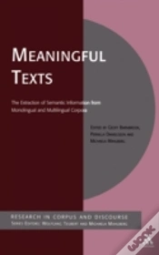 Capa do artigo Meaningful Texts