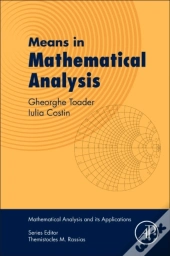 Means In Mathematical Analysis