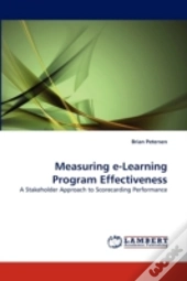 Measuring E-Learning Program Effectiveness