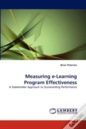 Capa do artigo Measuring E-Learning Program Effectiveness