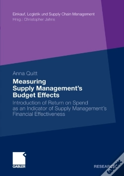 Capa do artigo Measuring Supply Management'S Budget Effects