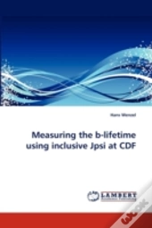 Measuring The B-Lifetime Using Inclusive Jpsi At Cdf