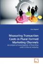 Measuring Transaction Costs In Plural Fo - Preview