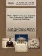 Meaux (Huey) V. U.S. U.S. Supreme Court Transcript Of Record With Supporting Pleadings - Preview