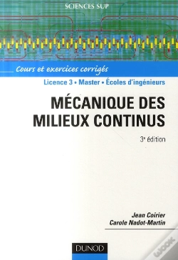 Capa do artigo Mécanique Des Milieux Continus (3e Édition)