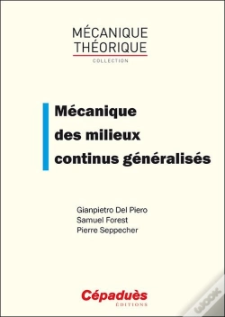 Capa do artigo Mécanique Des Milieux Continus Généralisés