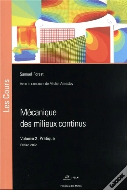 Capa do artigo Mecanique Des Milieux Continus. Volume 2 : Pratique