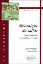 Mécanique Du Solide - Cours, Exercices Et Problèmes Corrigés - Preview