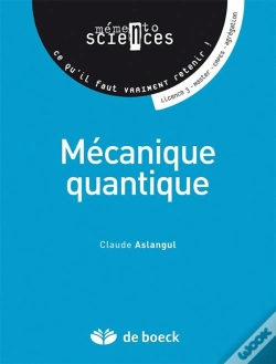 Capa do artigo Mécanique Quantique ; 1er Cycle Prépas