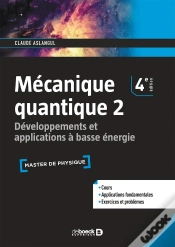 Capa do artigo Mécanique Quantique Tome 2 ; Développements Et Applications À Basse Énergie (4e Édition)