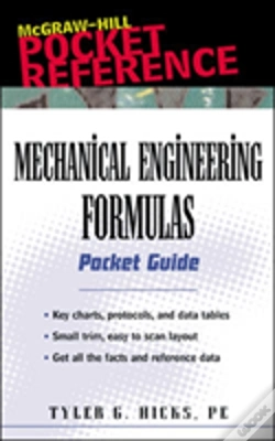 Capa do artigo Mechanical Engineering Formulas Pocket Guide