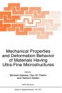 Mechanical Properties And Deformation Behavior Of Materials Having Ultra-Fine Microstructures - Preview