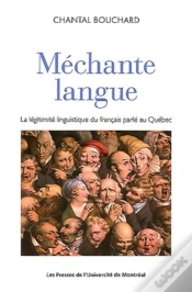 Capa do artigo Méchante Langue ; La Légitimité Linguistique Du Français Parlé Au Québec