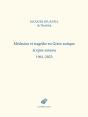 Médecine Et Tragédie En Grece Antique : Scripta Minora 1961-2023 - Preview