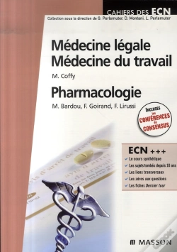 Capa do artigo Médecine Légale, Médecine Du Travail, Pharmacologie
