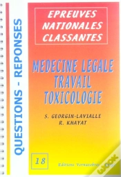 Capa do artigo Medecine Legale, Travail, Toxicologie