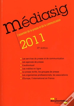 Capa do artigo Mediasig 2011