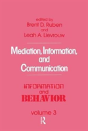 Mediation, Information, And Communication - Preview
