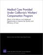 Medical Care Provided Under California'S Workers' Compensation Program - Preview