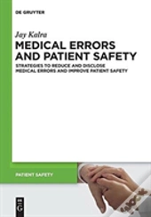 Medical Errors And Patient Safety